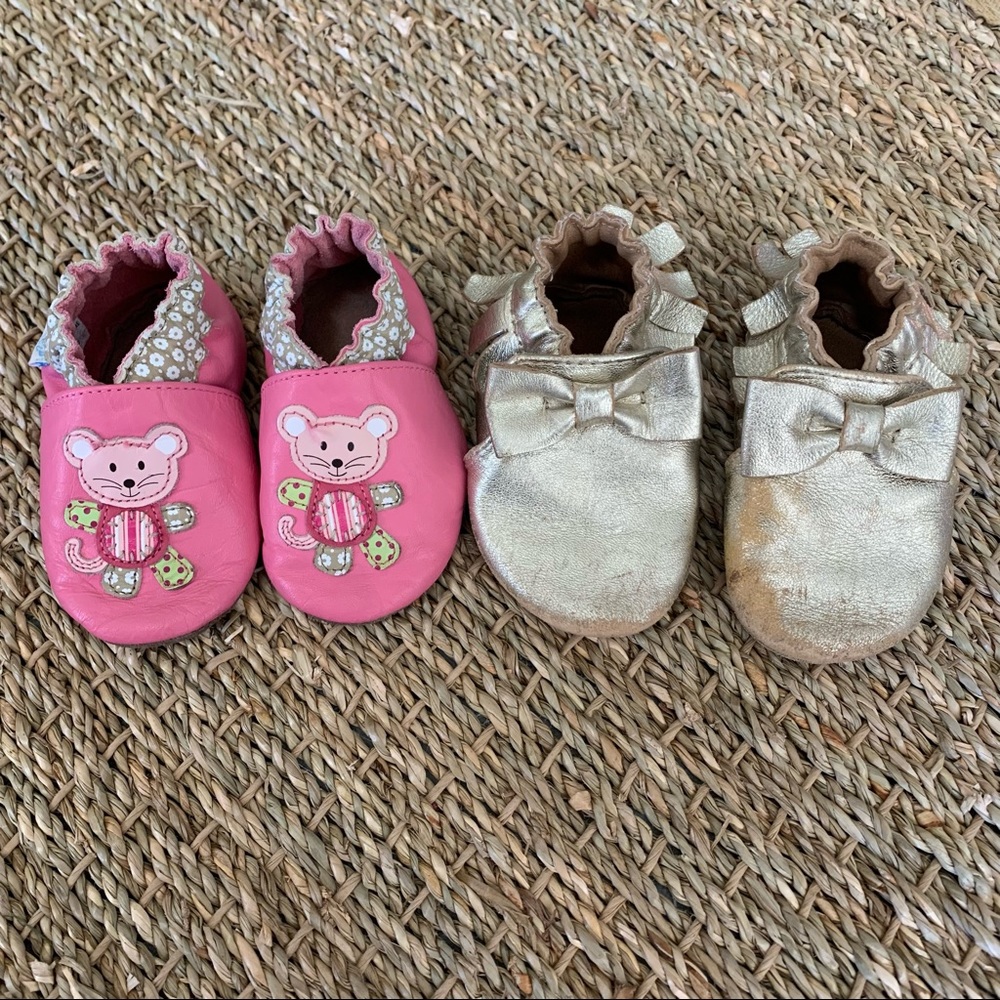 Robeez Baby Moccasins 0-6 Months